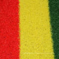 Chinese rainbow red white artificial grass